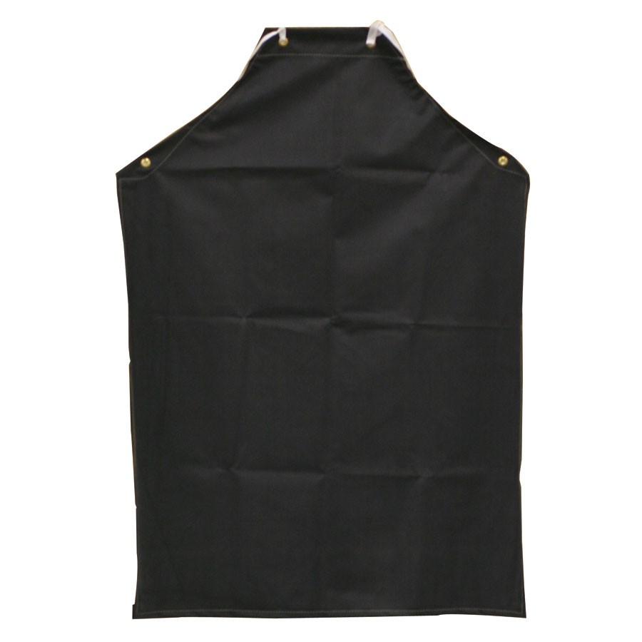 ANCHOR 35"X45" BLACK HYCAR
APRON W/CLOTH BACKING