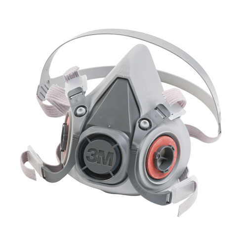 3M Respirator, Half Mask,Medium