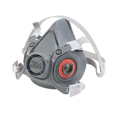 3M Respirator, Half Mask,Large