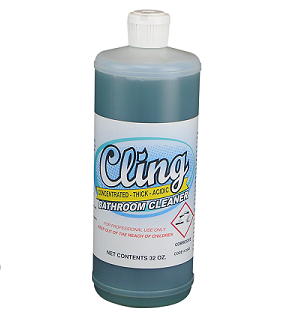 Cling,Toilet Bowl and Urinal Cleaner 12QT/CS
