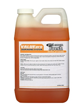 PRO LEMON FRESH NEUTRAL pH
CLEANER 4/.5 GAL CS