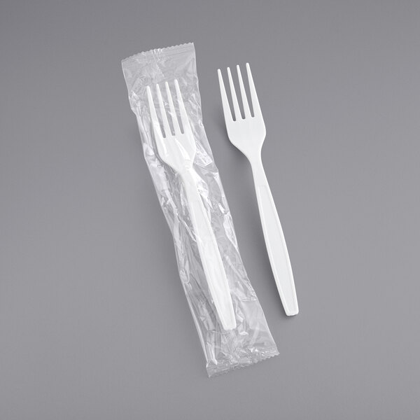 HW PP White Fork Individually 
Wrapped 1M/CS