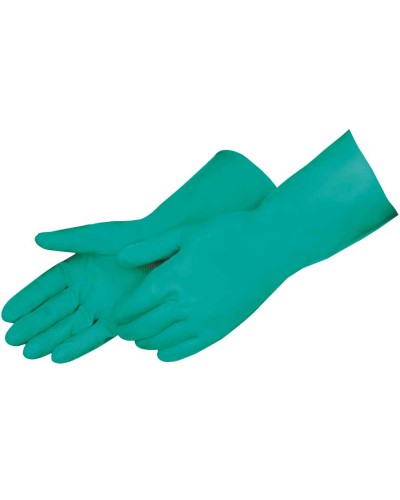 PREMIUM GREEN NITRILE,
UNLINED, 15 MIL, DIAMOND
EMBOSSED GRIP SIZE 7