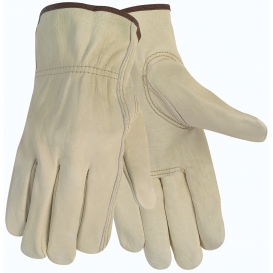 DRIVER GLOVE, STANDARD GRAIN
COWHIDE, UNLINED, KEYSTONE
THUMB (L) 