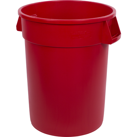 Bronco Round Waste Bin Trash
Container 32 Gallon - RED