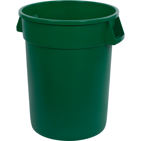 Bronco Round Waste Bin Trash
Container 32 Gallon - GREEN