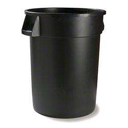 Bronco Round Waste Bin Trash
Container 32 Gallon - BLACK