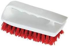 Sparta Spectrum Hand Scrub
Brushes 6&quot; - RED