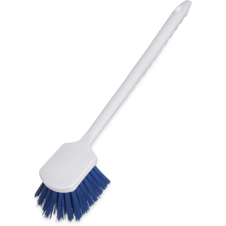 Sparta Utility Scrub Brush
with Polyester Bristles 20&quot; x
3&quot; - BLUE