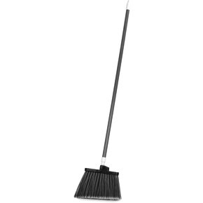 Sparta Spectrum Duo-Sweep 12&quot; 
Angled Broom with Black 
Unflagged Bristles and 48&quot; 
Handle