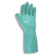 NITRILE GLOVE, PREMIUM GREEN, UNLINED, 15 MIL (10/XL)