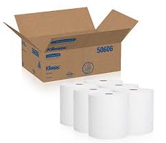 8&quot;x600&#39; KLEENEX Hard Roll
Towel, White, 6RL/CS