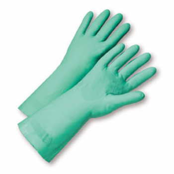 Unl Green Nitrile 22 mil 18&quot;
Glove Sz-9