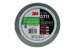 3M SUPER DUTY DUCT TAPE, DT11
SILVER, 48MM x 54.8M 11MIL
24/CS