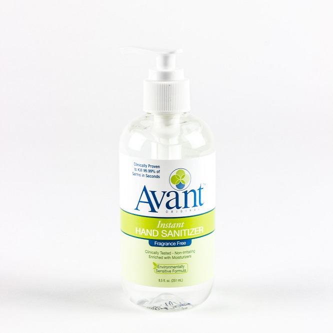 Product 12089-8.5-FF: Avant, Hand Sanitizer, 8.5oz  Pump Bottle, Sold