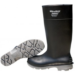 NitroMAX Black PVC / Nitrile blended boot Size 4