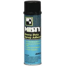 Misty&#174; Heavy-Duty Adhesive
Spray 20-oz Aerosol Can 12/CS