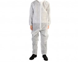 Product FSCOV35-3XL: COVERALL, POLY-SPUN, 35G, ELASTIC WRIST & ANKLES, (3XL)