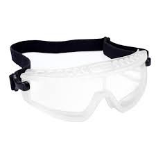 DUST/SPLASH GOGGLES WITH
CLEAR FRAME, CLEAR LENS