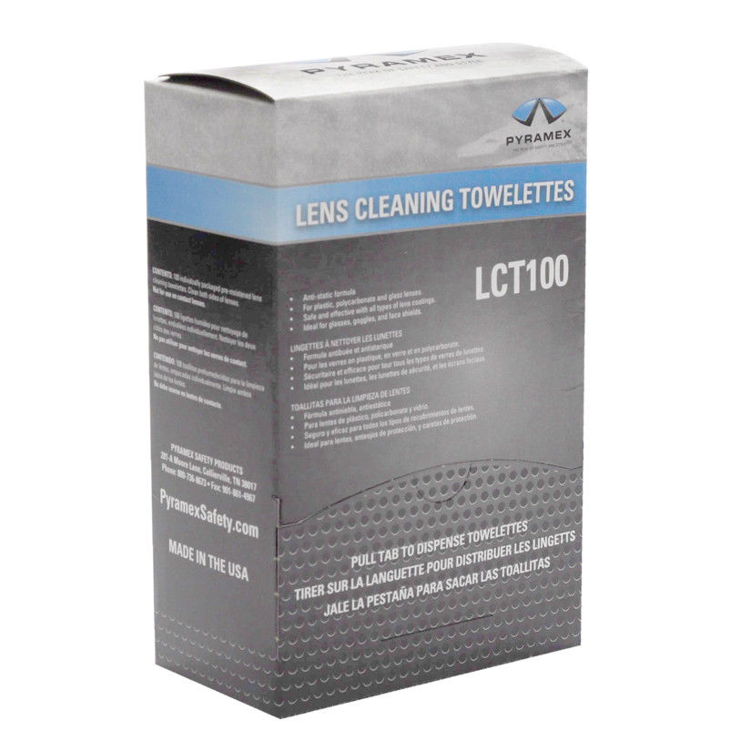 100 Individually packaged
Lens Cleaning Towelettes
100/bx 10/bx-Case