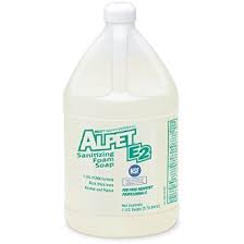 Alpet E2 Sanitizing Foam Soap
4x1 Gallon Bottles