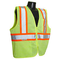 High Visibility Vest, Class
2, Lime Mesh, (2XL)