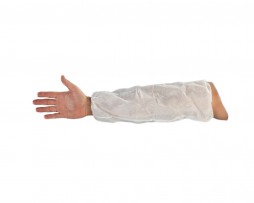 SLEEVES, POLYPROPYLENE 18&quot;, PE
COATED, WHITE, 200/CS