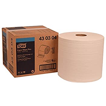 Paper Wiper Plus, Giant Roll, 
1-Ply, 11.1&quot; Width x 800&#39; 
Length, 12.25&quot; Roll Diameter, 
White (Case of 1 Roll) 72/PLT