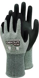 Wonder Grip Dexcut, Nitrile
Coated, 13 Gauge HPPE, Cut
Level 5 (M)12 pairs / polybag 
144 pairs / box