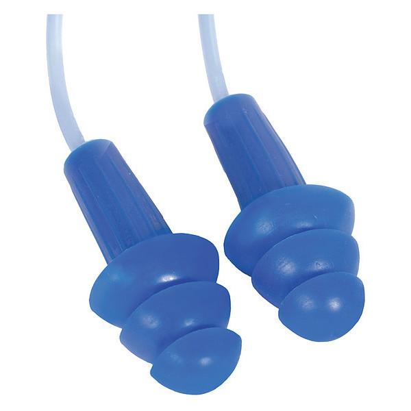 KIMBERLY-CLARK Metal Detectable Earplugs, Blue,
